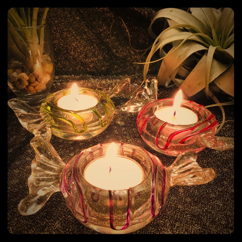 PartyLite tea light holders